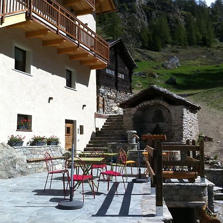Alpe Rebelle Bed and Breakfast Bionaz Eksteriør billede