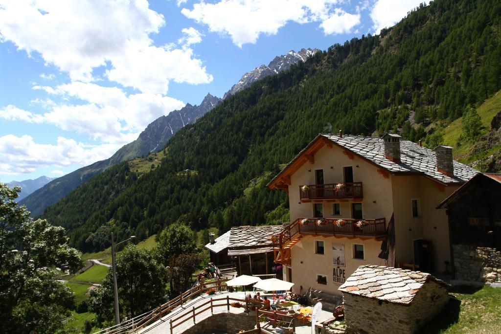 Alpe Rebelle Bed and Breakfast Bionaz Eksteriør billede
