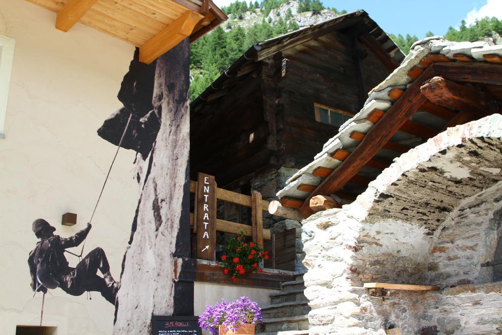 Alpe Rebelle Bed and Breakfast Bionaz Eksteriør billede