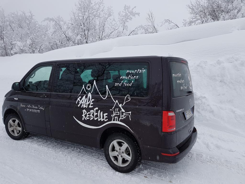 Alpe Rebelle Bed and Breakfast Bionaz Eksteriør billede